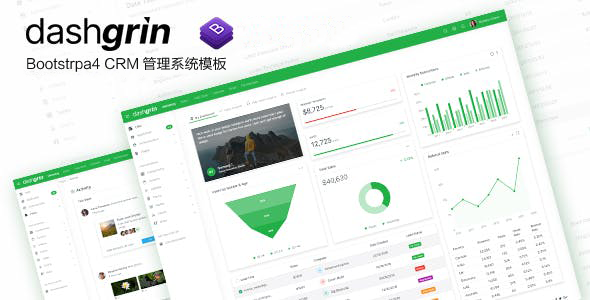 Bootstrap4.4.1框架管理员系统后台模板